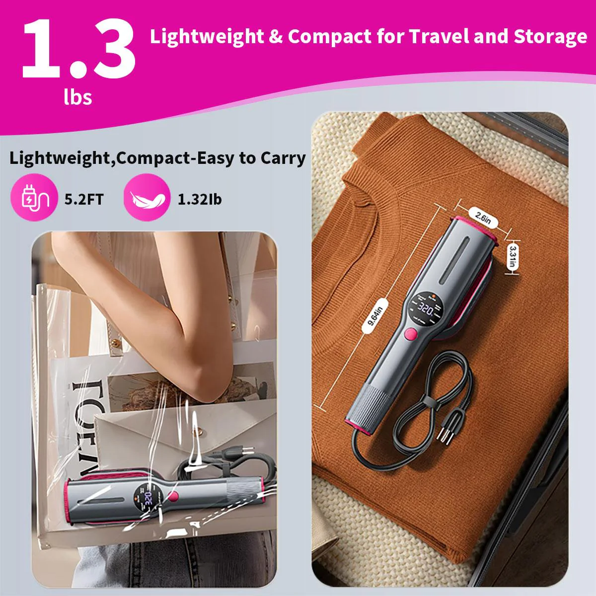 Dr.Flash™ Official | Fast Heat-Up 2-in-1 Garment Steamer& Travel Essentials